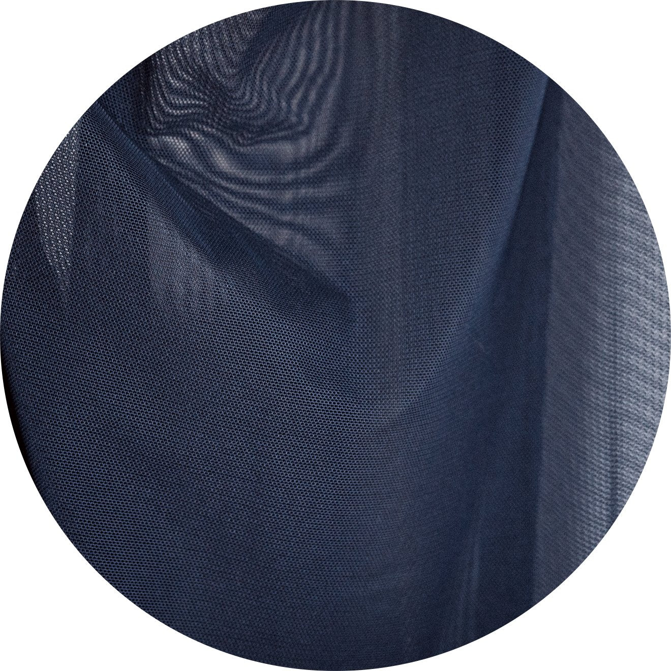 YURIYASA Navy Blue Mesh Pant